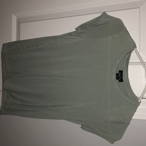 Mint green rue 21 top